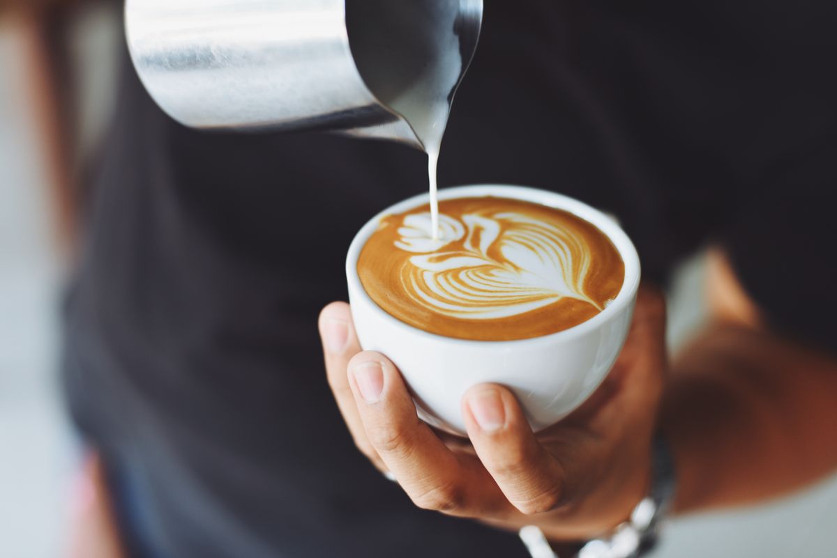 Pour-over tasting during sensory evaluation